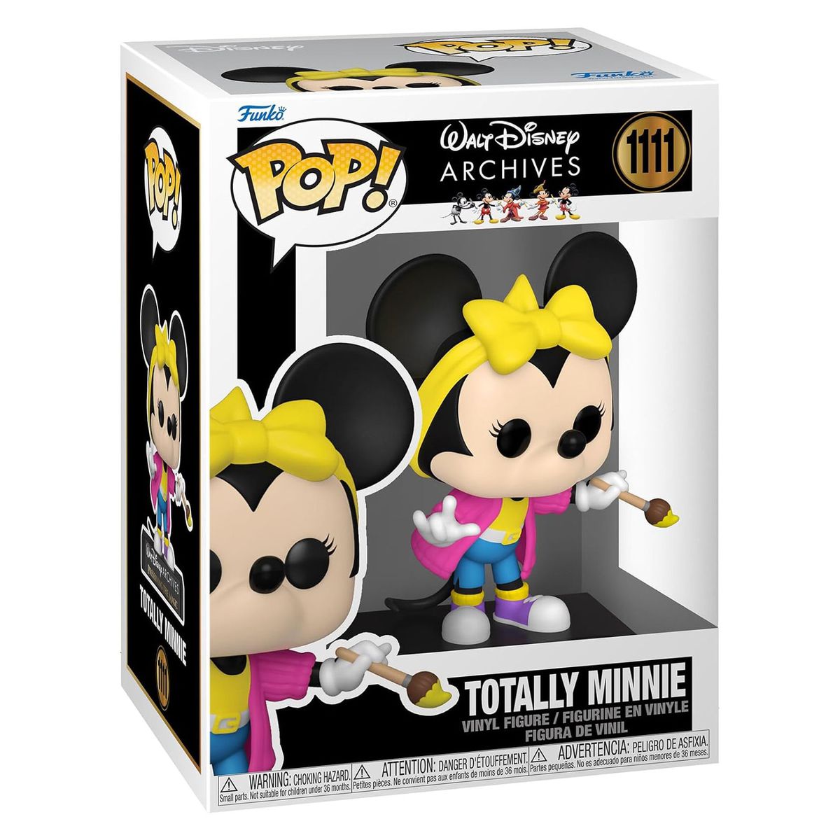 Funko FK57624 - POP! - Disney Minnie Mouse - Totally Minnie, Nr. 1111, ca. 9 cm - Bild 1
