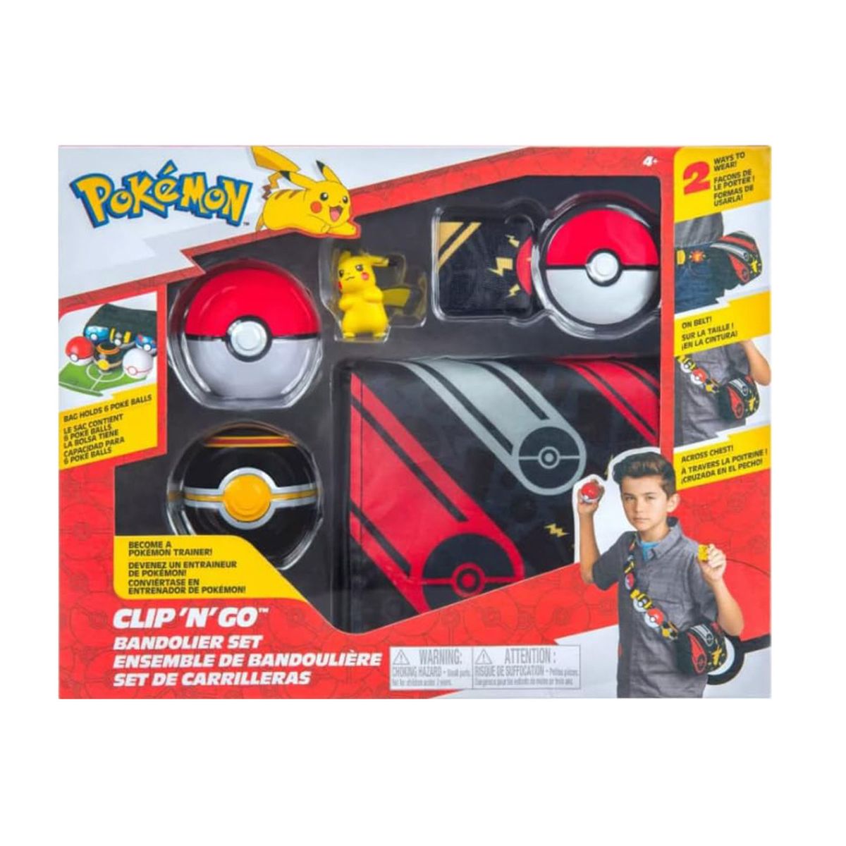 Jazwares PKW0228-1 - Pok&eacute;mon - Bandolier Set - Bild 1