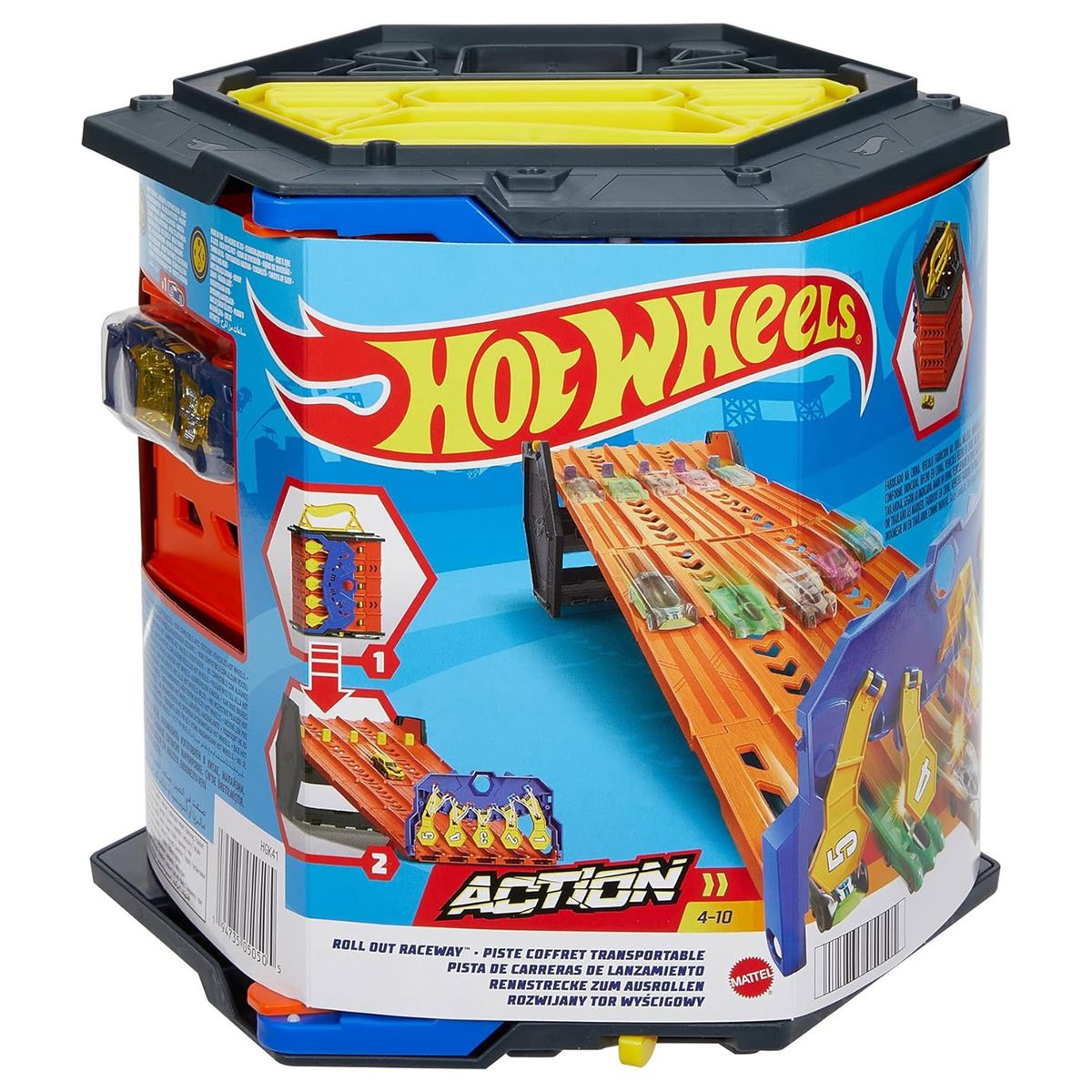 Mattel GYX11 - Hot Wheels - Action - Rennstrecke zum Ausrollen - Bild 1
