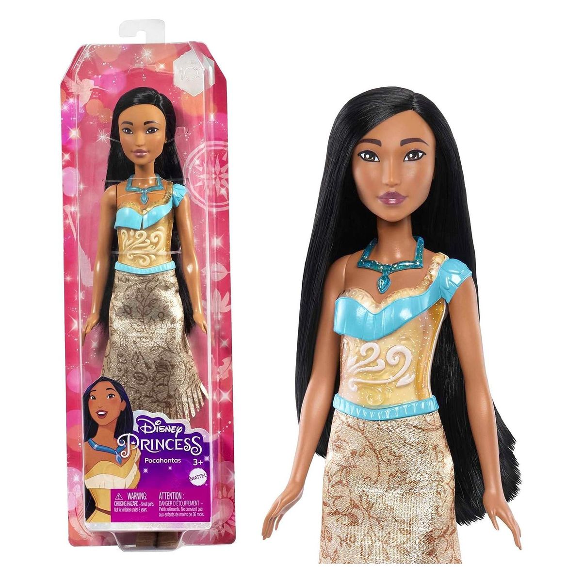Mattel HLW07 - Disney Princess - Pocahontas Puppe - Bild 1