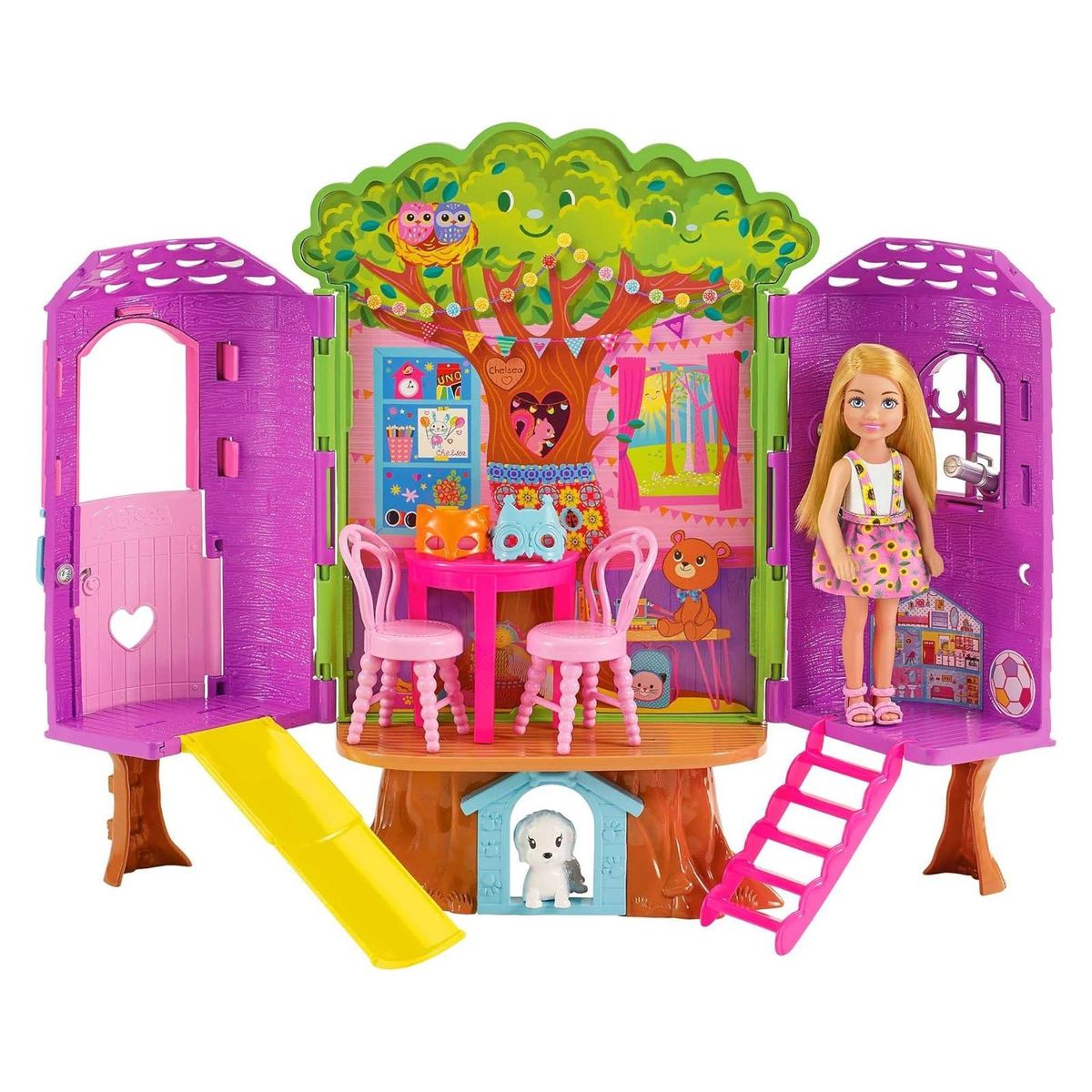Mattel HPL70 - Barbie Chelsea - Baumhaus Spielset inkl. Puppe und Zubeh&ouml;r - Bild 1
