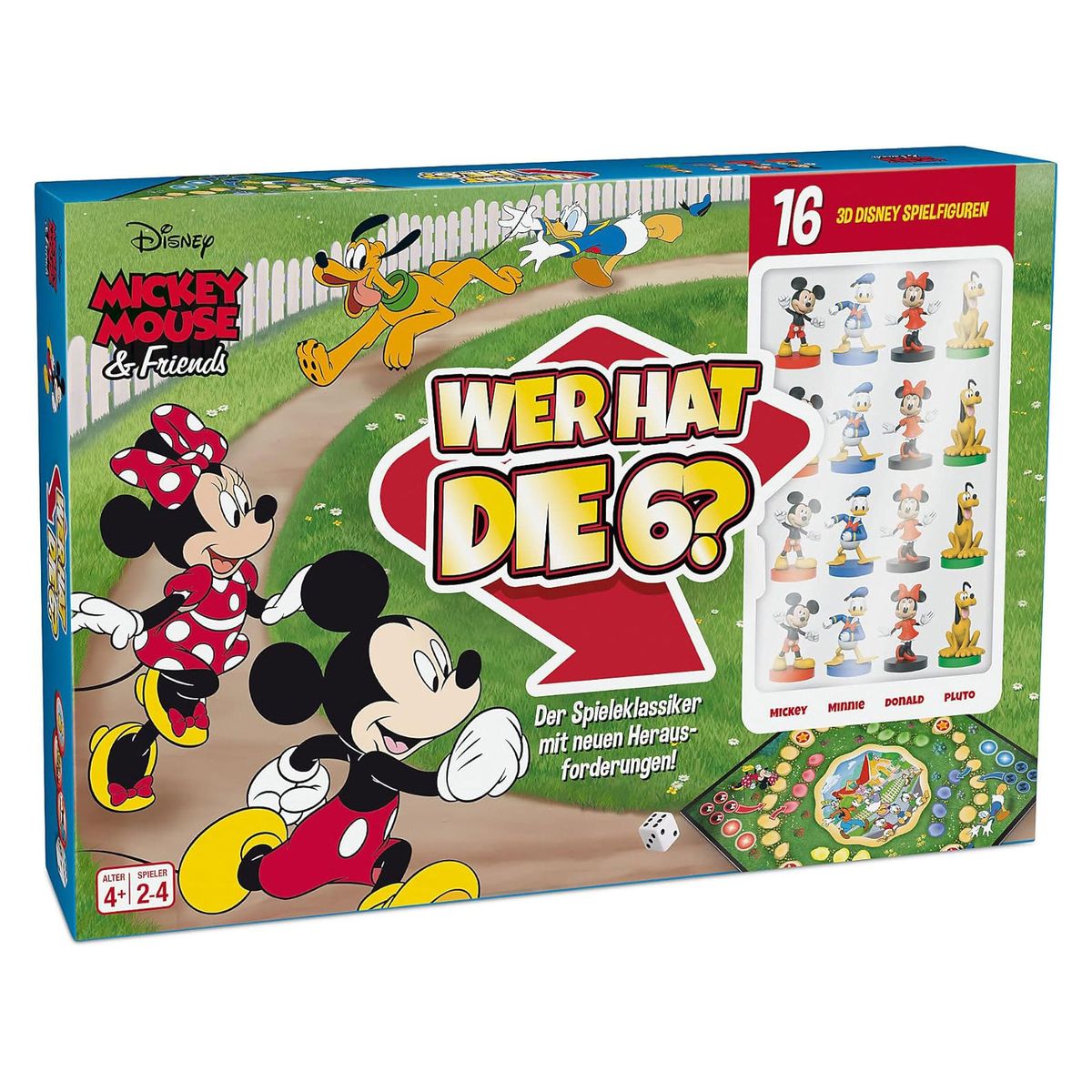 ASS 30103 - Disney - Mickey Mous and Friends - Gesellschaftsspiel, Familienspiel, Wer hat die 6? - Bild 1