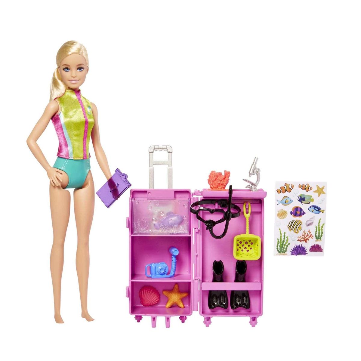 Mattel HMH26 - Barbie - You can be anything - Meeresbiologin Puppe inkl. Zubeh&ouml;r - Bild 1