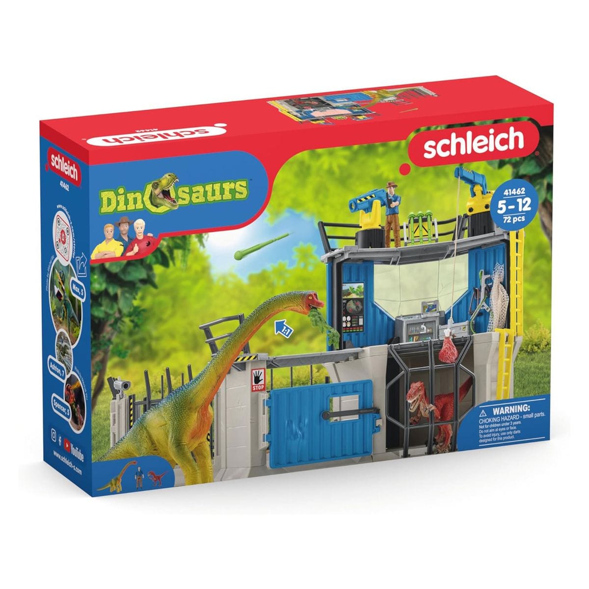 Schleich 41462 - Dinosaurs - Gro&szlig;e Dino-Forschungsstation - Bild 1