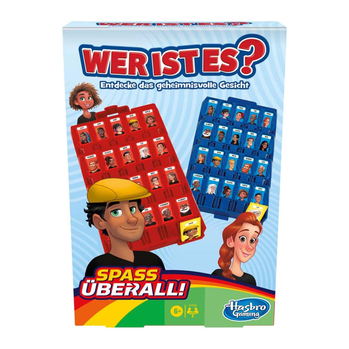 Hasbro B1204-1 - Wer ist es? Reisespiel - Bild 1