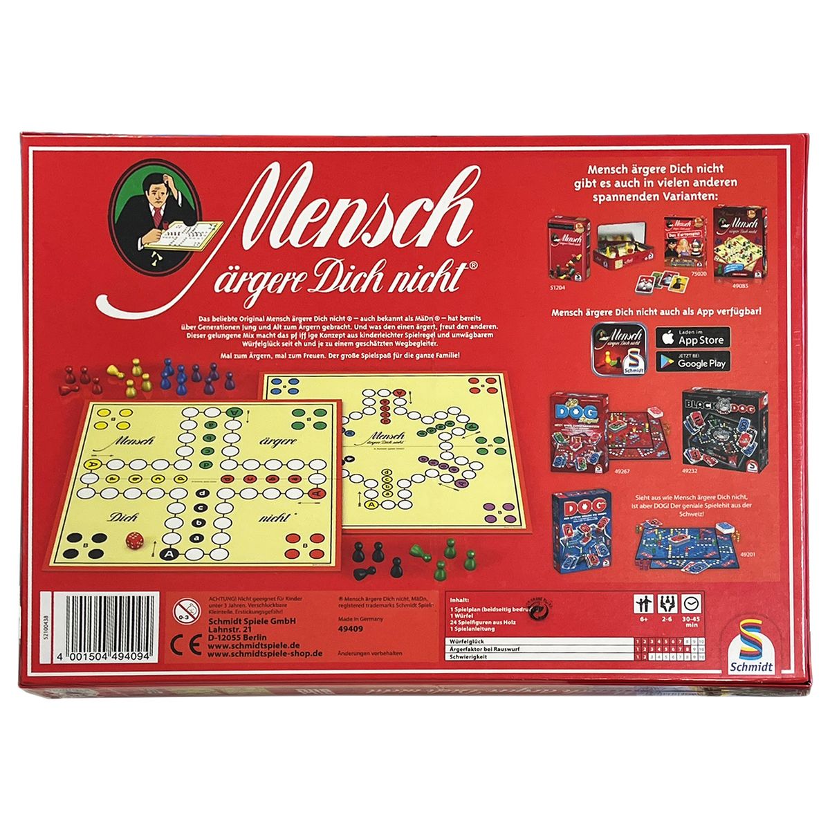 Schmidt 49409 - Mensch &auml;rgere dich nicht - Bild Edition - Bild 1