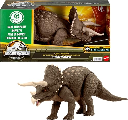 Mattel HPP88 - Jurassic World - Spielfigur, Dino Trackers, Triceratops - Bild 1