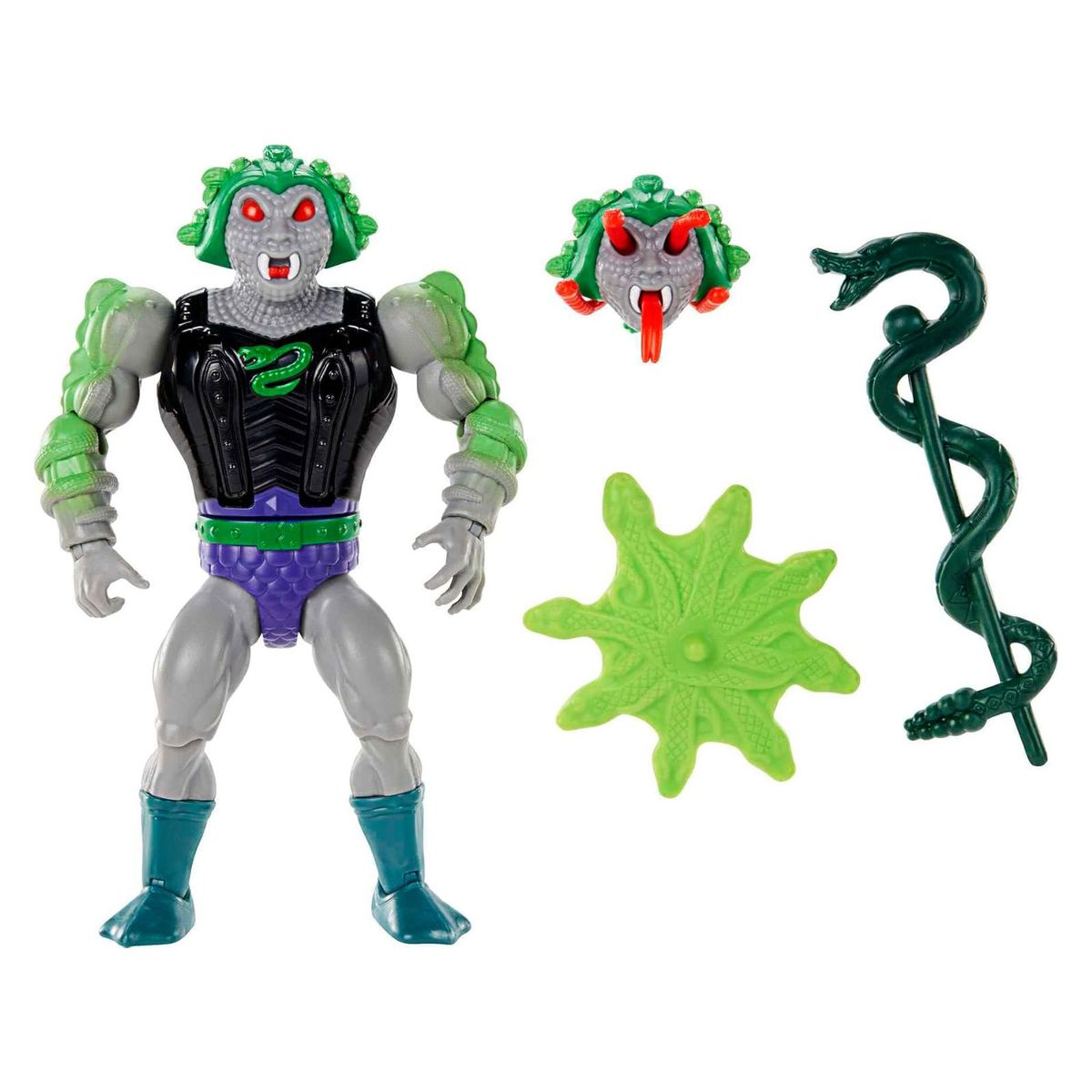 Mattel HKM87 - Master of the Universe - Snake Face, Actionfigur, ca. 14 cm - Bild 1