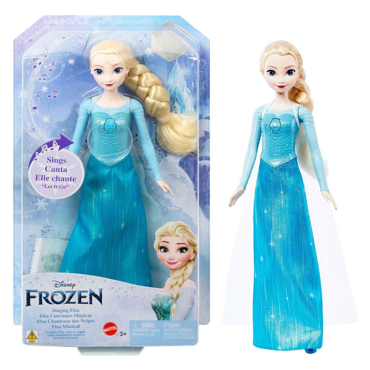 Mattel HMG32 - Disney Frozen - Singende Elsa - singt das Lied "Lass jetzt los" - Bild 1