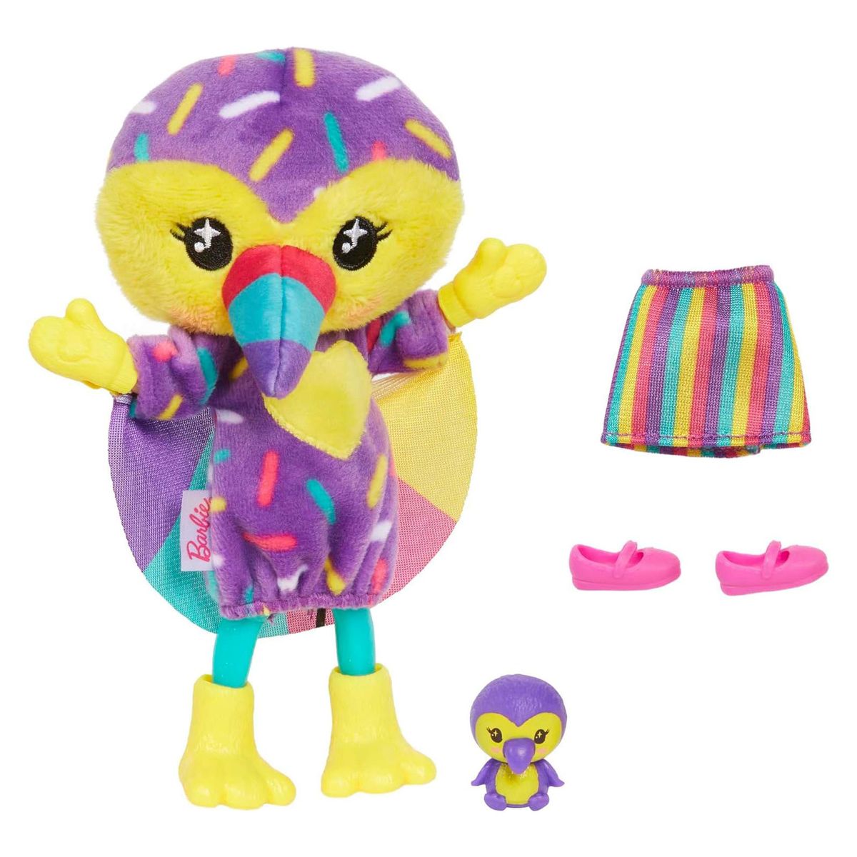 Mattel HKR16 - Barbie - Cutie Reveal - Chelsea Puppe mit Tukan-Accessoires & 7 &Uuml;berraschungen - Bild 1