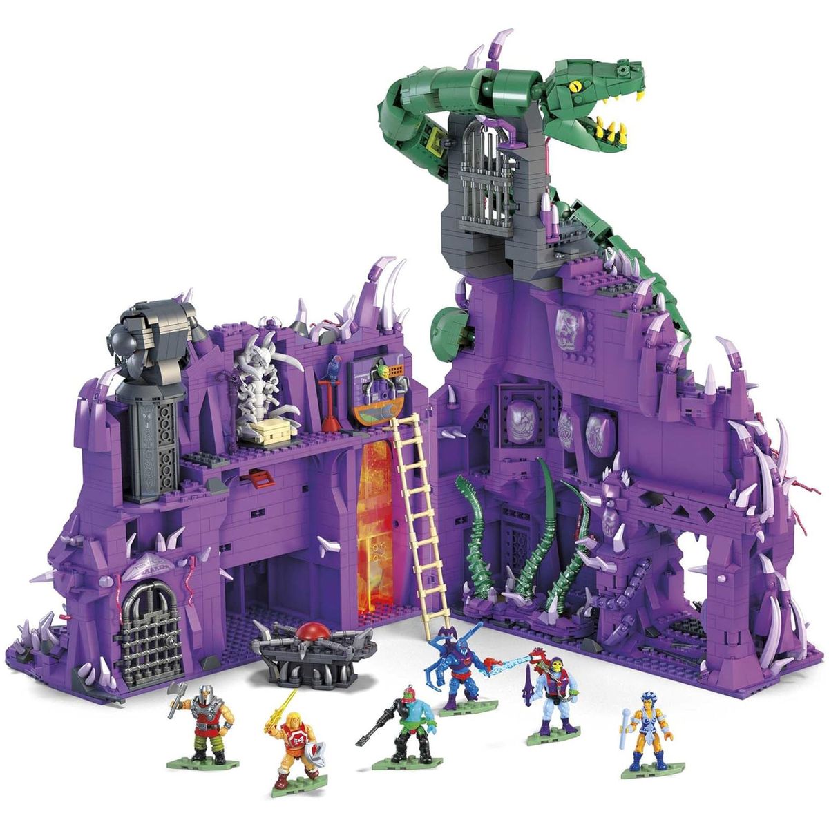 Mattel HHD16 - MEGA - Masters of the Universe - Snake Mountain Bauset mit 3.800 Teilen - Bild 1