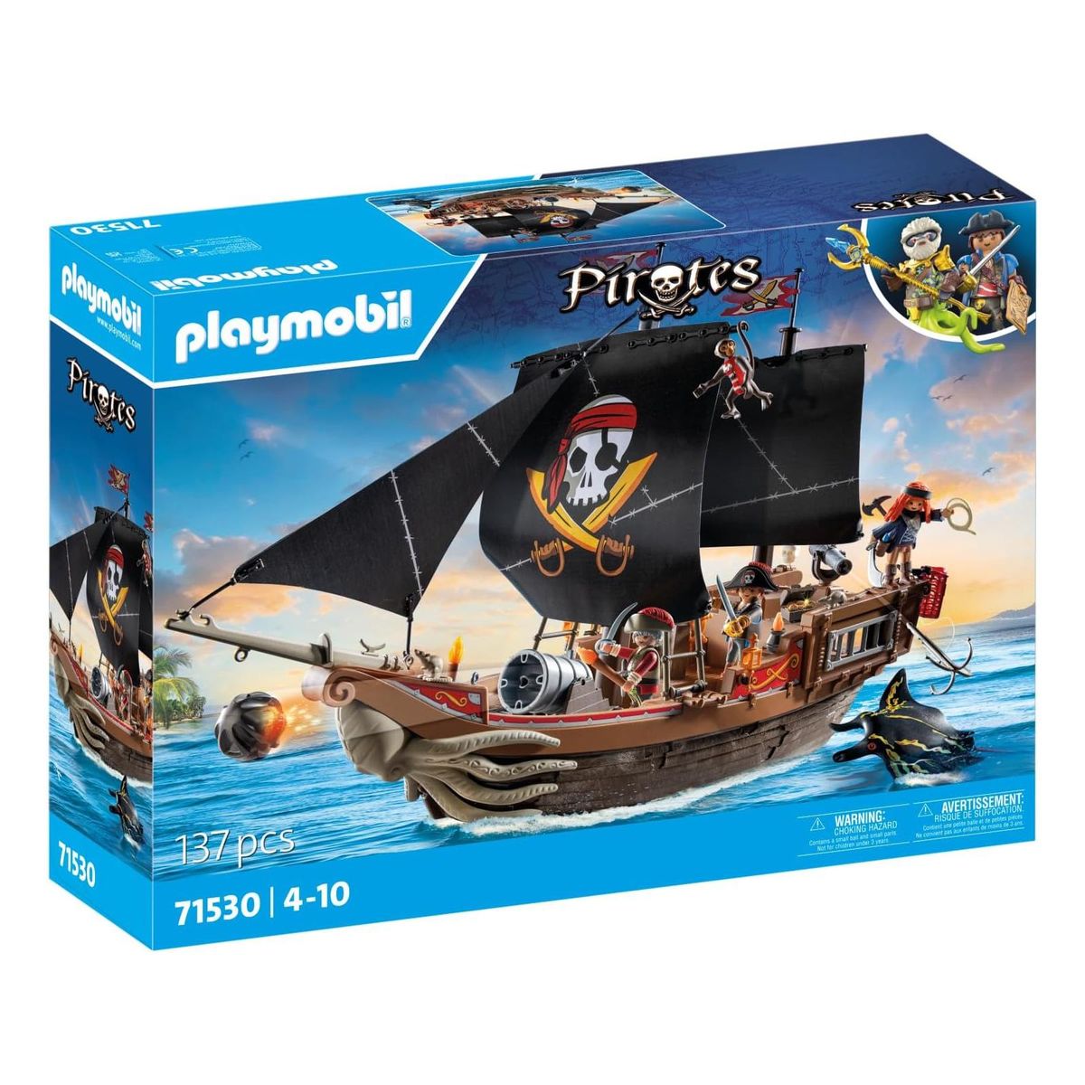 PLAYMOBIL&reg; 71530 - Pirates - Gro&szlig;es Piratenschiff - Bild 1