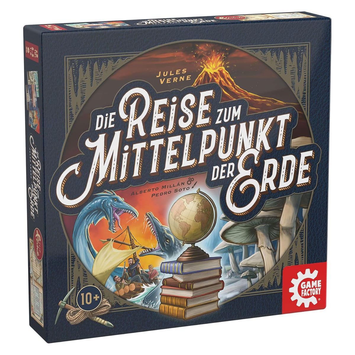 Carletto 646304 - Game Factory - Kartenspiel, Die Reise zum Mittelpunkt der Erde(76304) - Bild 1