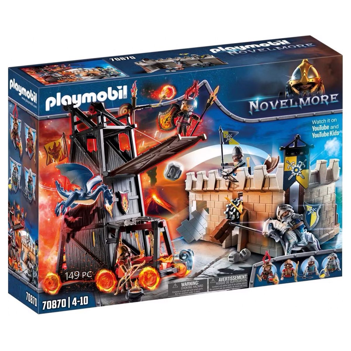 PLAYMOBIL&reg; 70870 - Novelmore - Spielset, Angriff mit dem Kampfturm - Bild 1