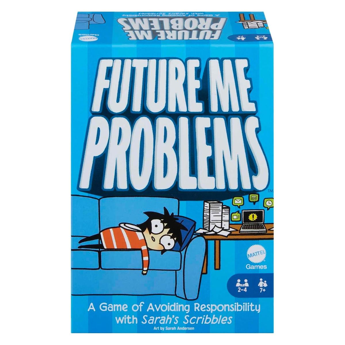 Mattel HPH10 - Mattel Games - Future Me Problems - Wie man Pflichten aus dem Weg geht - Bild 1