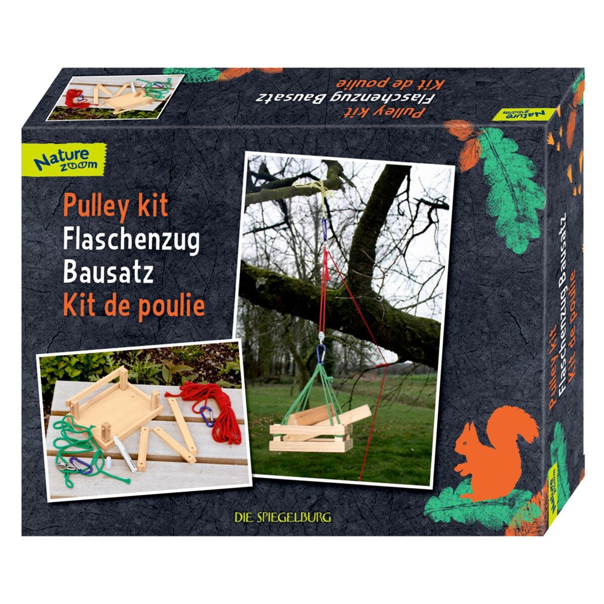 Coppenrath 22357 – Die Spiegelburg – Nature Zoom – Bausatz Flaschenzug | 04029753223579