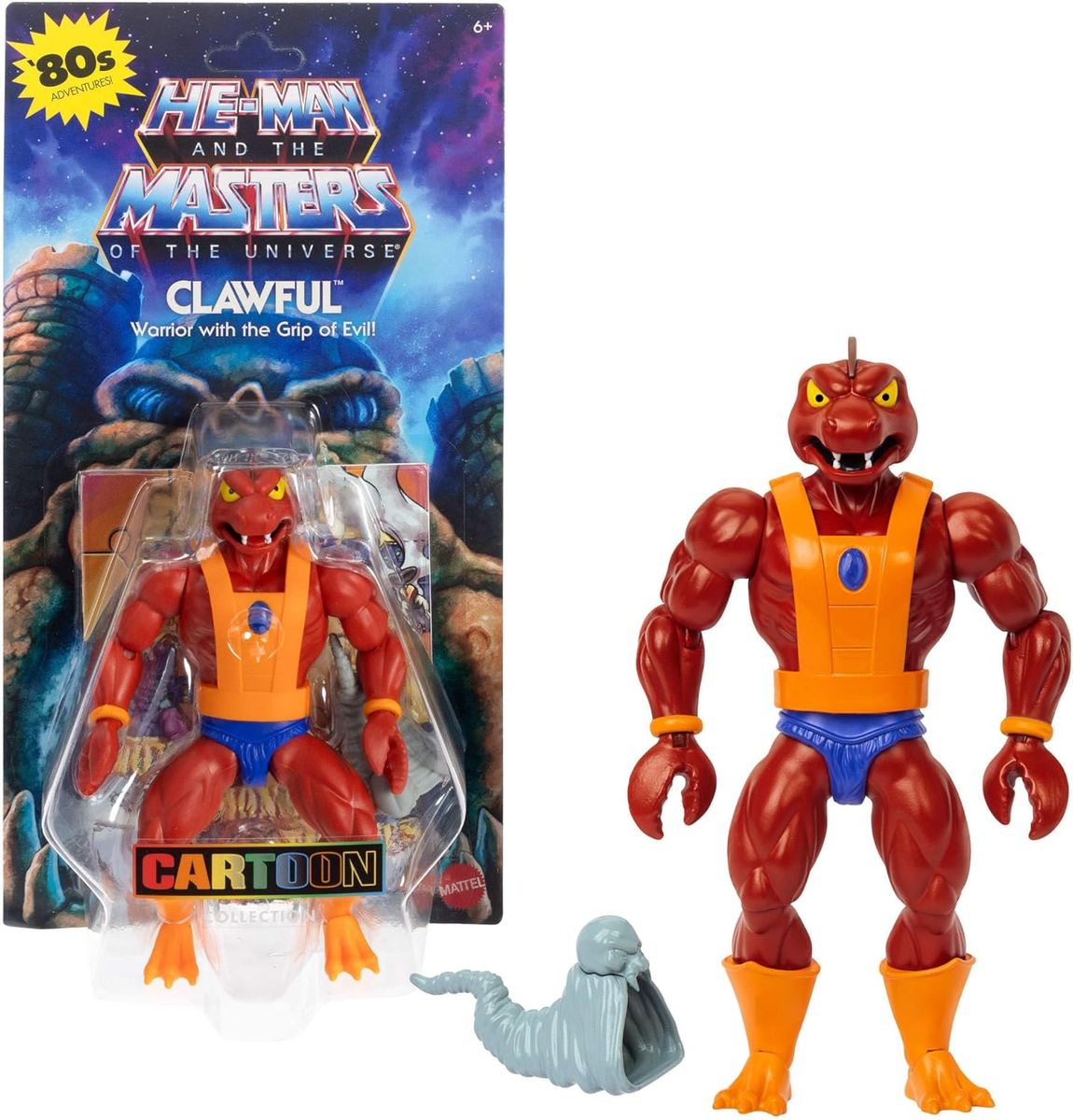 Mattel HYD39 - Masters of the Universe - Clawful Actionfigur mit 16 beweglichen Gelenken, ca. 14 cm - Bild 1