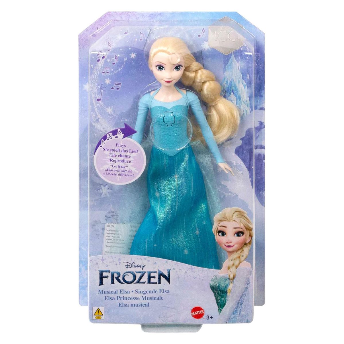 Mattel HMG38 - Disney Frozen - Die Eisk&ouml;nigin: Elsa - spielt das Lied "Lass jetzt los" (Instrumental Version) - Bild 1