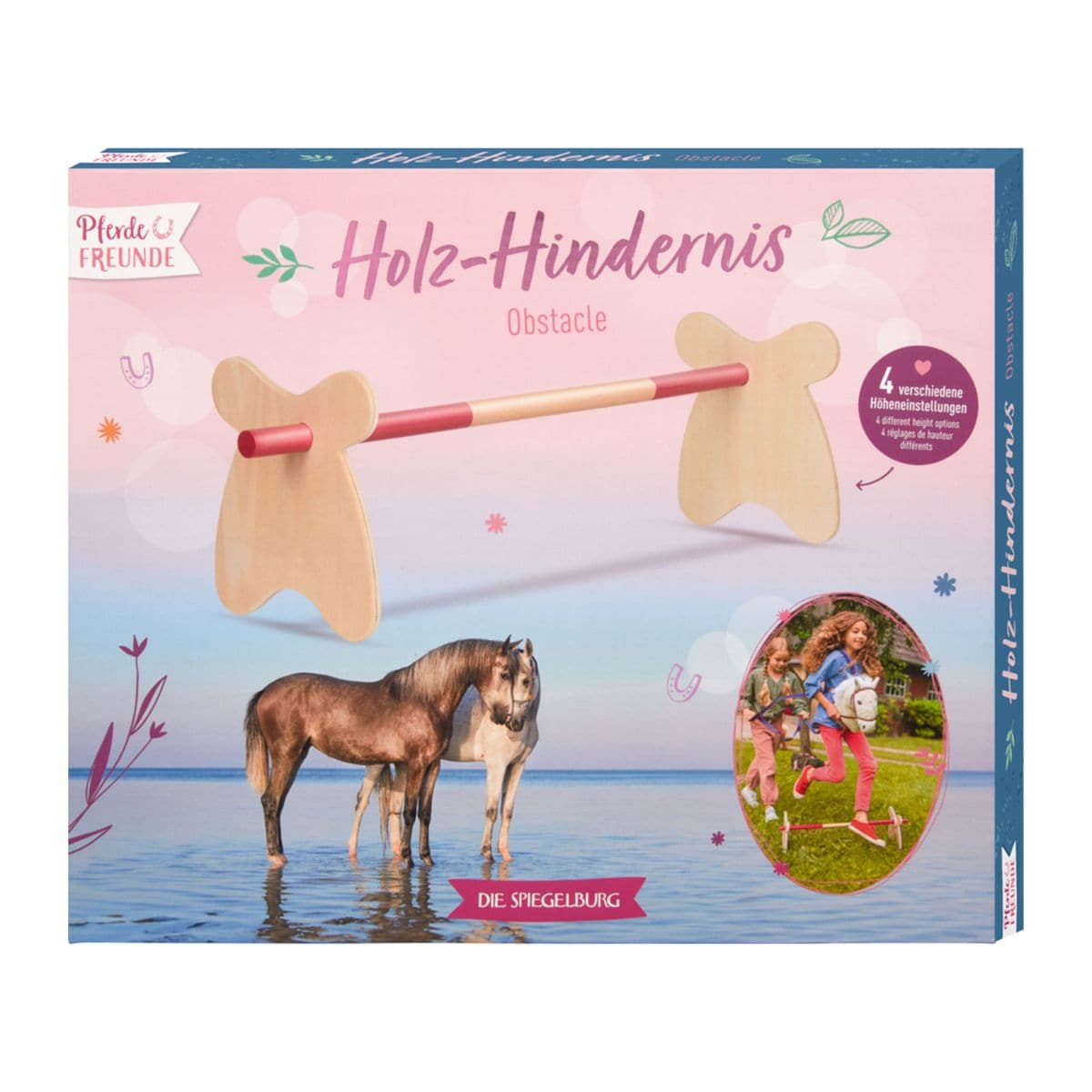 Coppenrath 22352 - Die Spiegelburg - Pferdefreunde - Holz-Hindernis - Bild 1