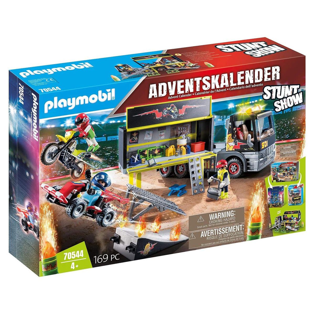 PLAYMOBIL&reg; 70544 2.Wahl - Stuntshow - XXL-Adventskalender - Bild 1