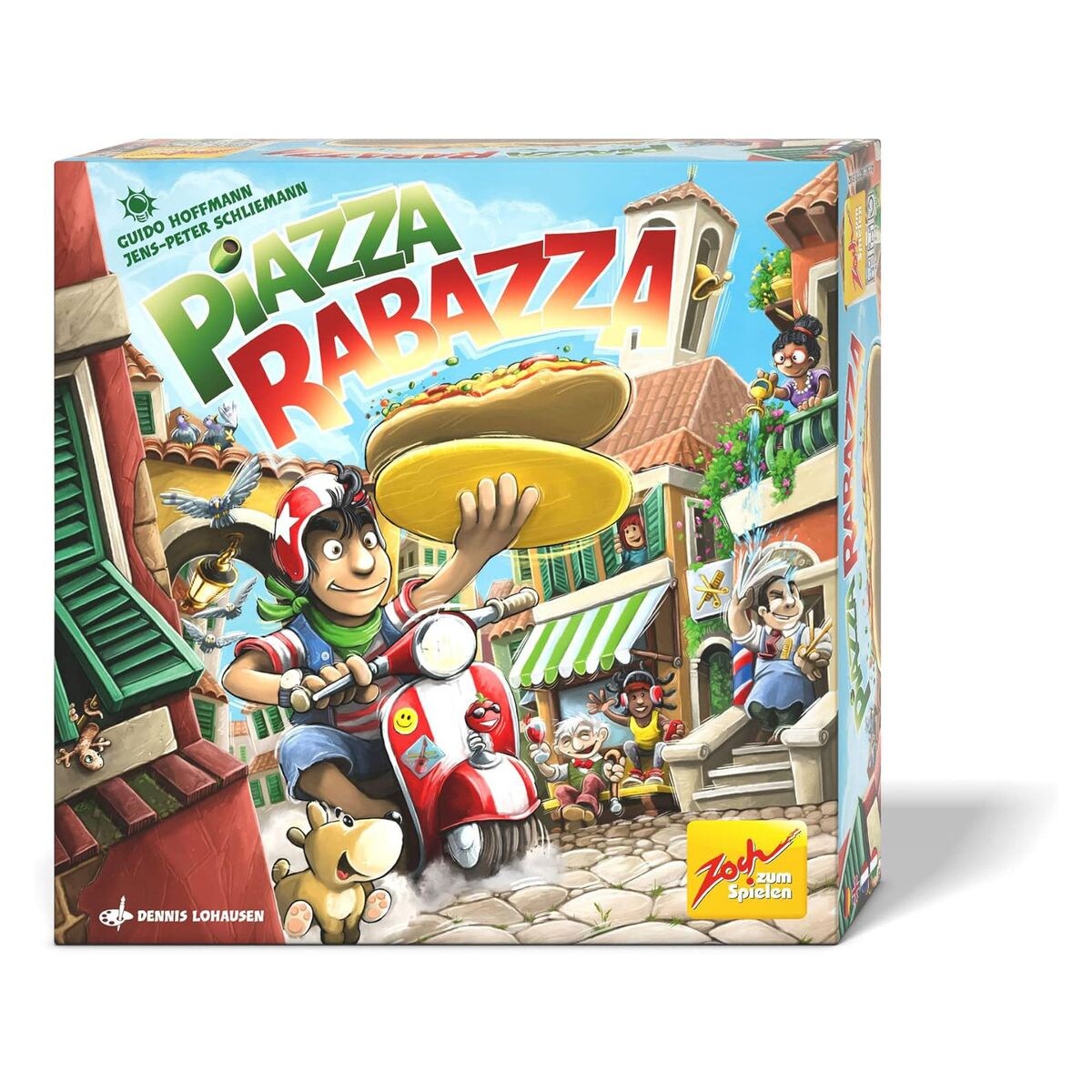 Simba 601105182 – Zoch – Geschicklichkeitsspiel, Piazza Rabazza | 04015682051826