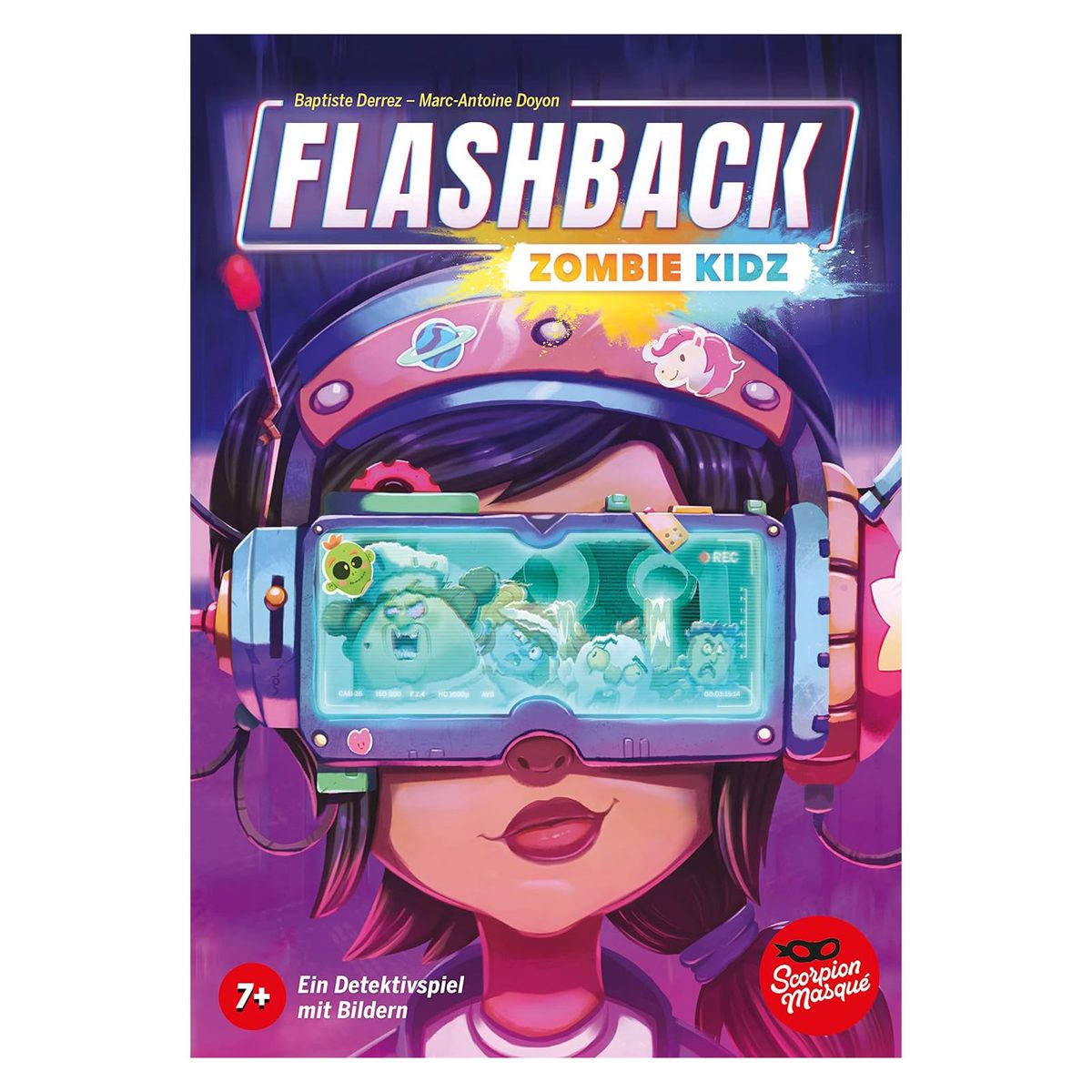 Asmodee LSMD0017 - Flashback - Zombie Kidz - Kinderspiel, Kartenspiel - Bild 1