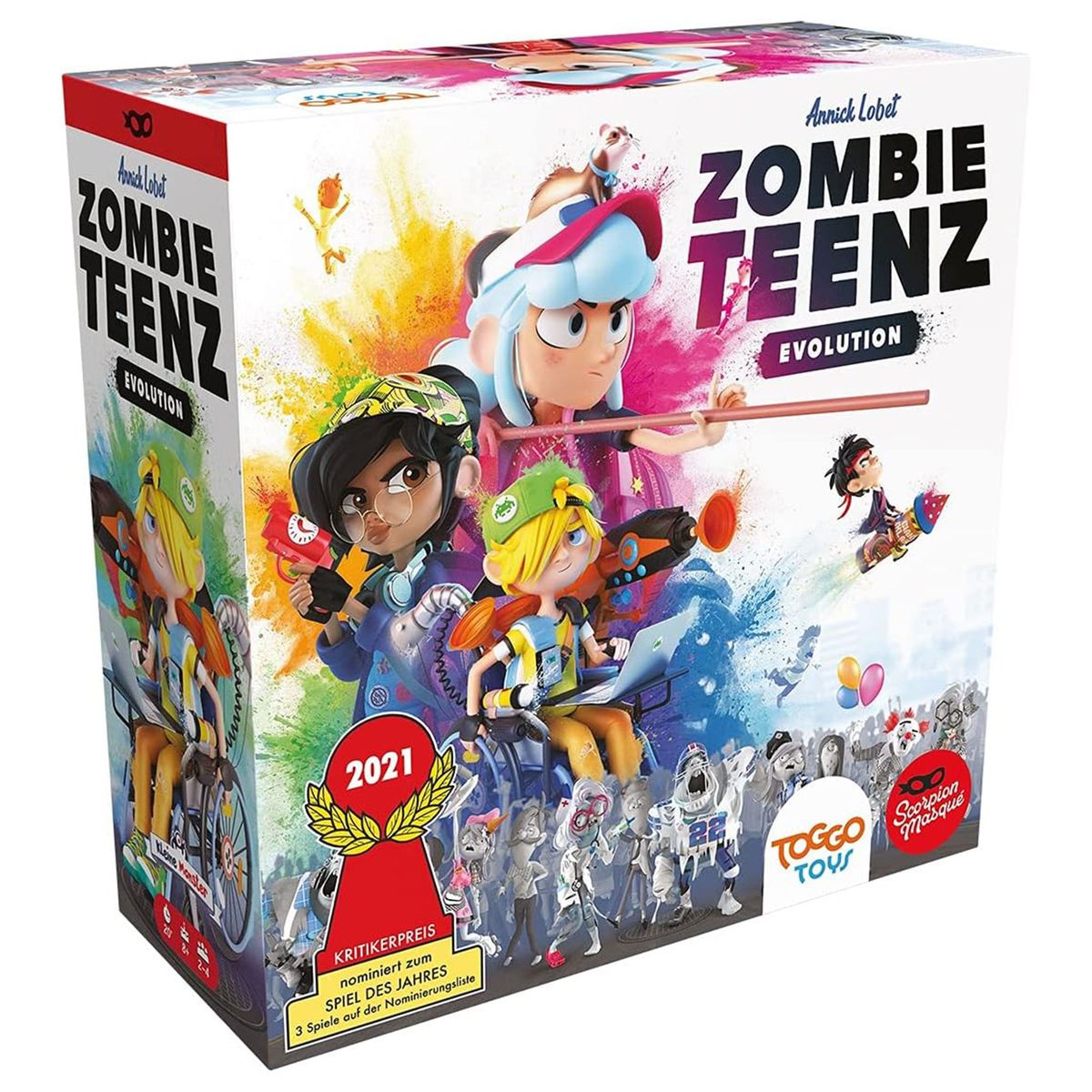 Asmodee LSMD0013 - Zombie Teenz - Evolution - Kinderspiel - Bild 1