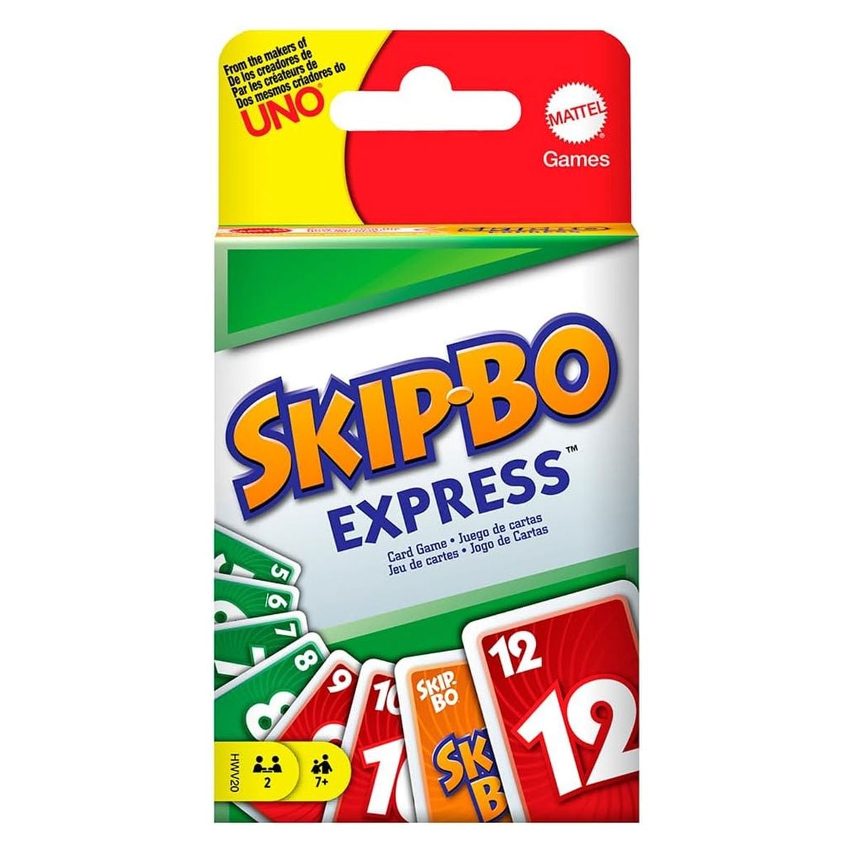 Mattel HWV20 - Mattel Games - Skip-Bo Express, Kartenspiel - Bild 1
