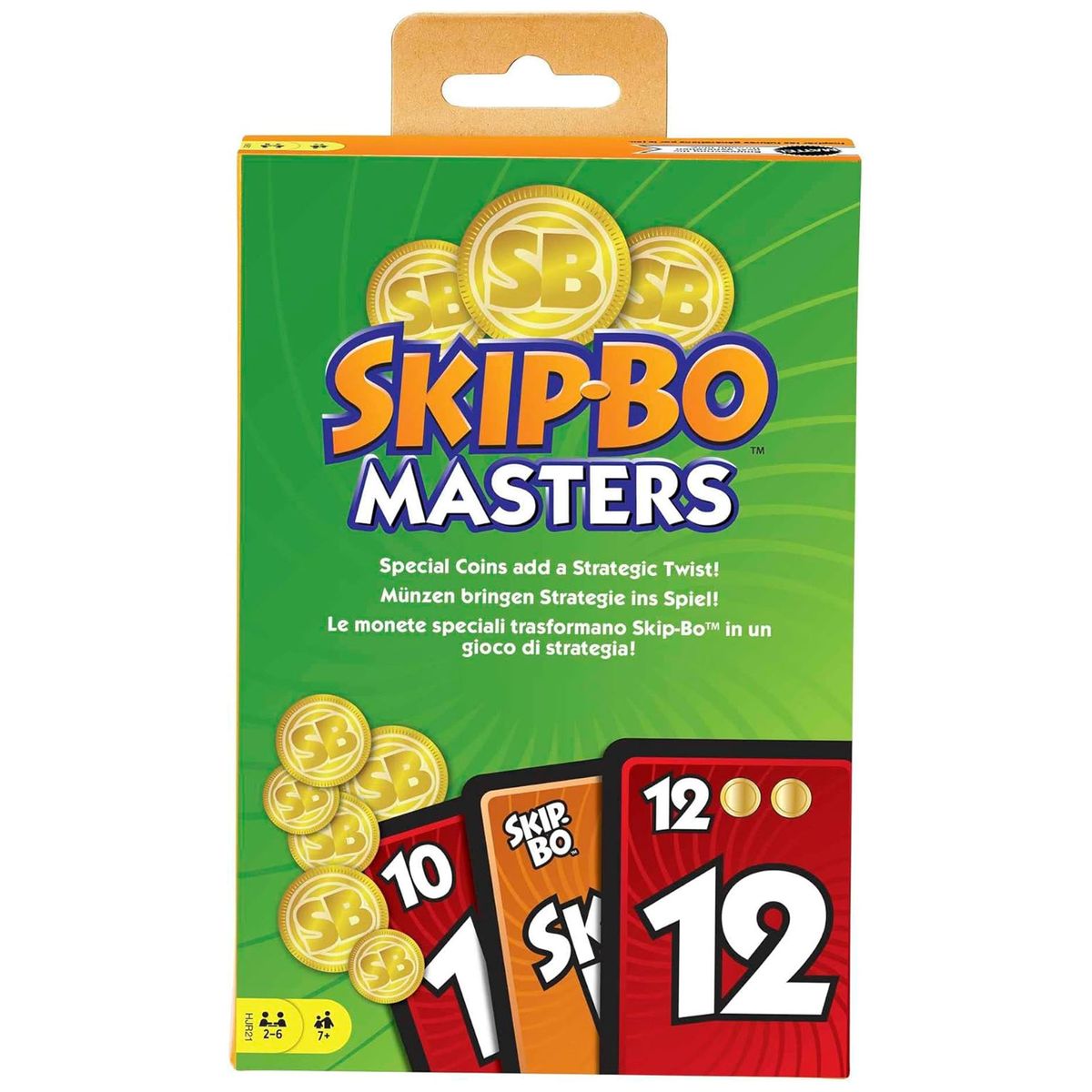 Mattel HJR21 - Mattel Games - Skip-Bo Masters &ndash; das strategische Upgrade des Klassikers! - Bild 1