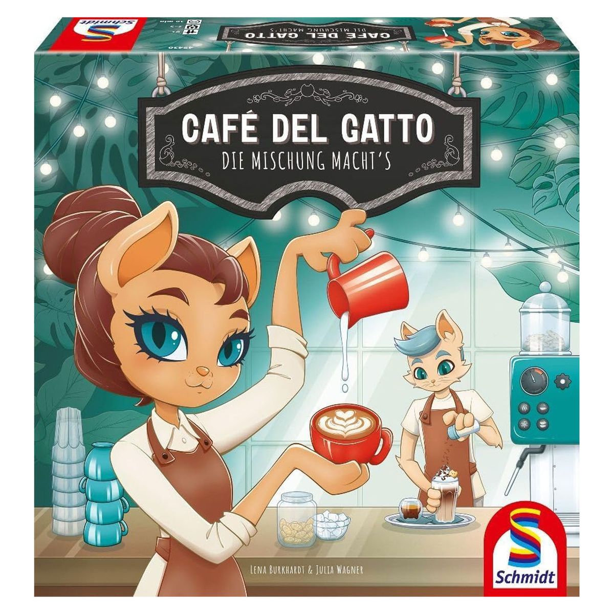 Schmidt 49430 - Familienspiel, Caf&eacute; del Gatto - Bild 1