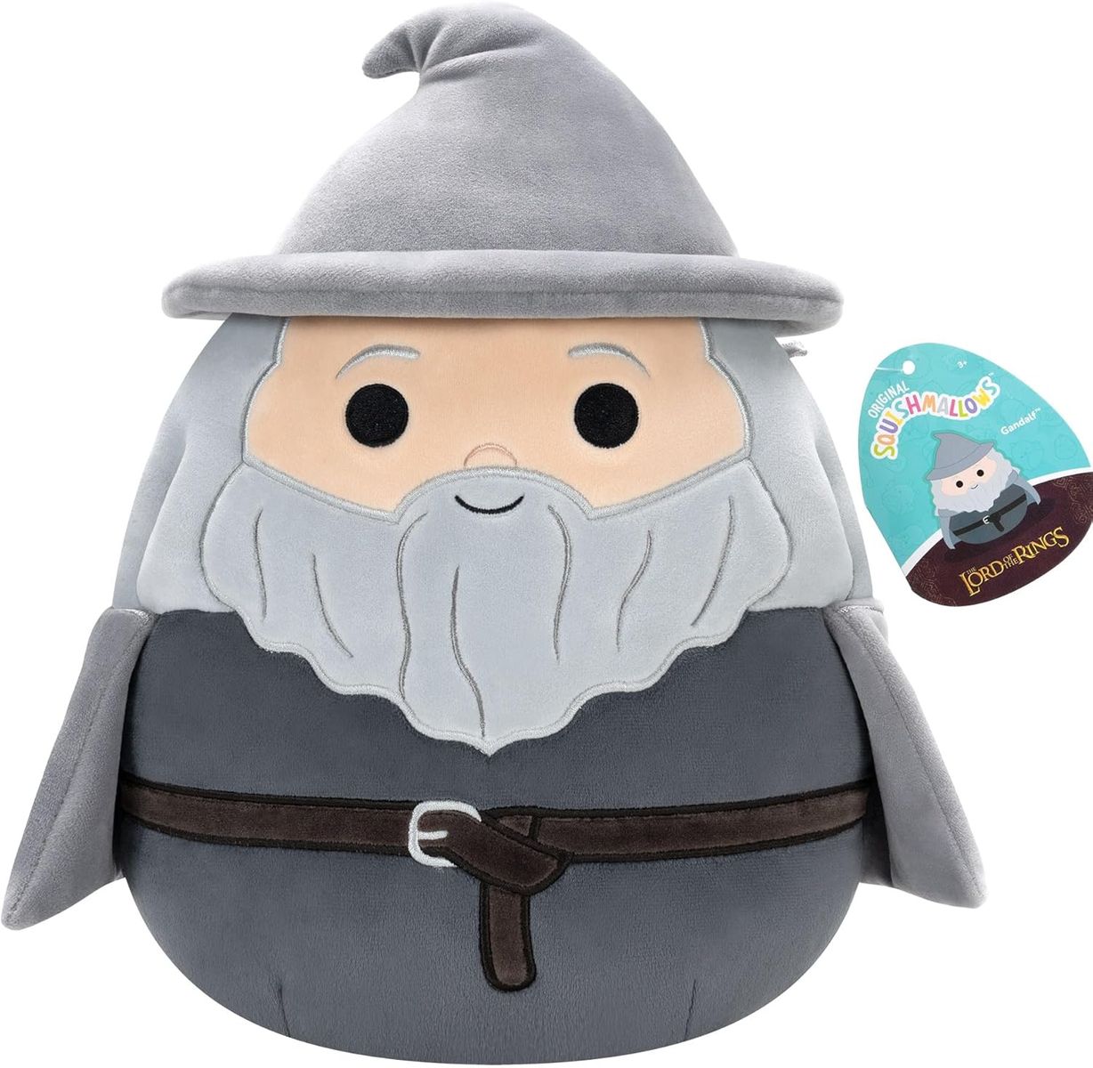 Jazwares SQWB00314 - Squishmallows - Herr der Ringe - Pl&uuml;schfigur Gandalf, 25 cm - Bild 1