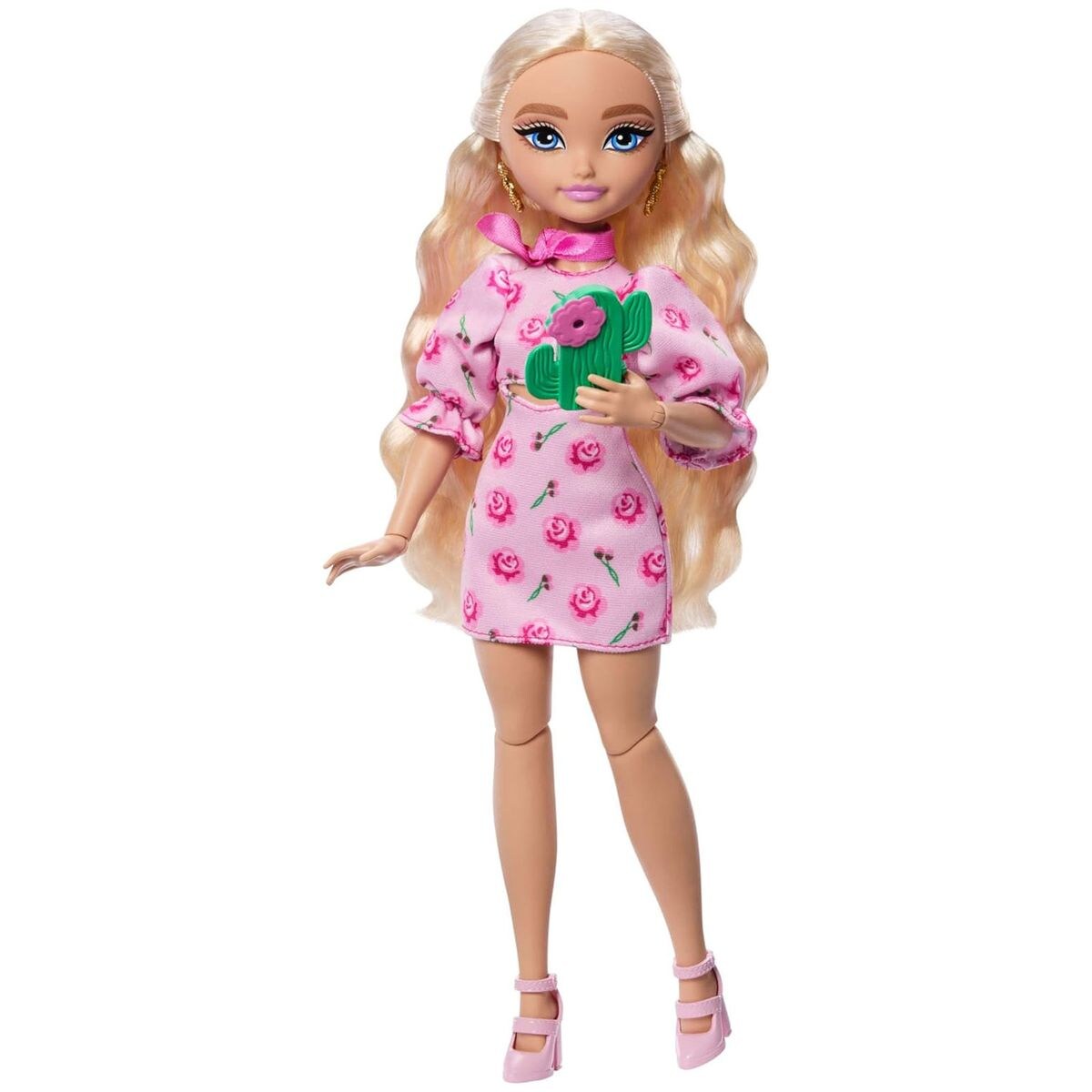 Mattel JGH87 – Barbie – Dream Besties – Malibu Puppe – Modepuppe mit 11 Zubehörteile und Accessoires | 00194735314522