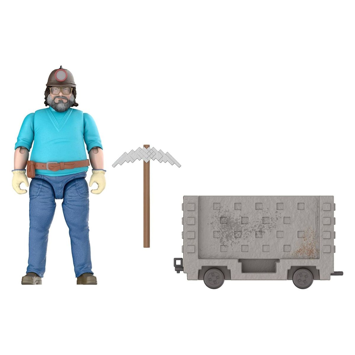 Mattel JGP20 - Minecraft - Movie - Mojang Studios - Explosive Flucht in der Lore, Spielset mit Steve-Figur - Bild 1