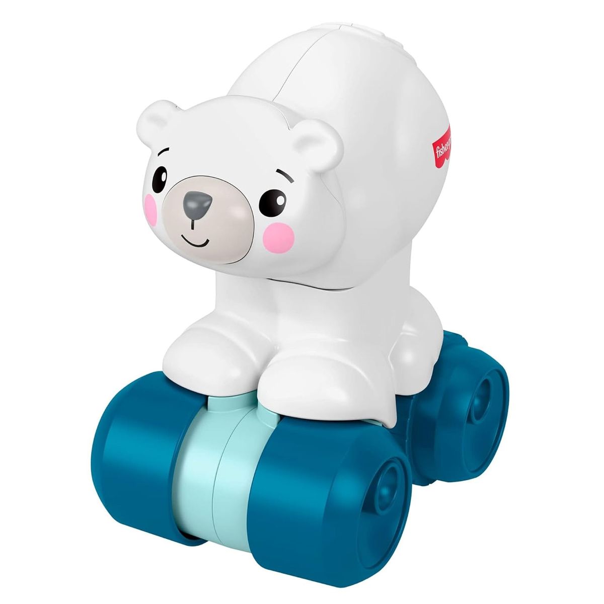 Mattel JDL63 - Fisher-Price - Krabbelspa&szlig; Eisb&auml;r zum Hinterherkrabbeln &ndash; Aktivit&auml;tsfahrzeug - Bild 1