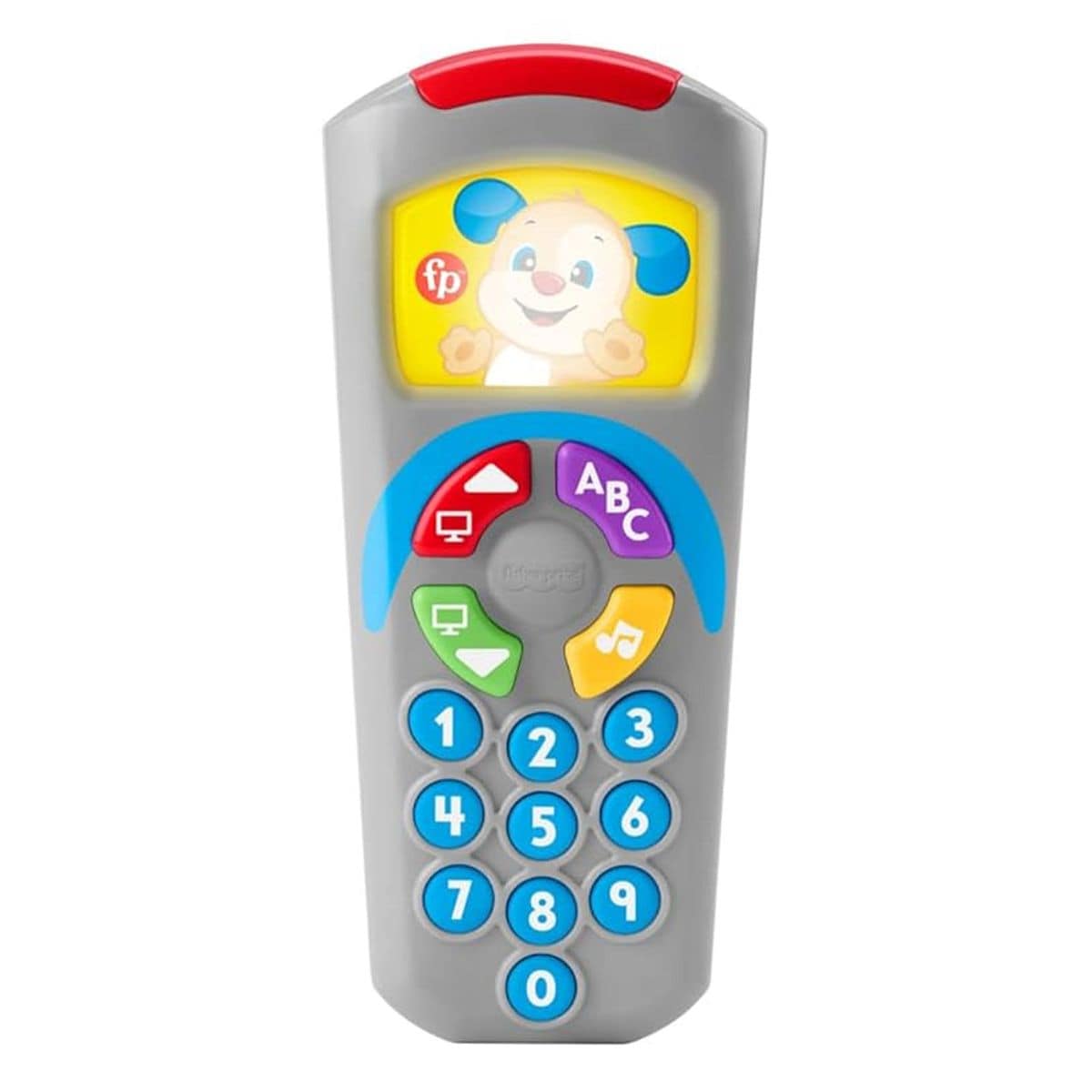 Mattel HXB88 - Fisher-Price - Lernspa&szlig; H&uuml;ndchen Fernbedienung &ndash; Lernspielzeug mit Licht & Musik &ndash; Zahlen, Alphabet & Farben - Bild 1