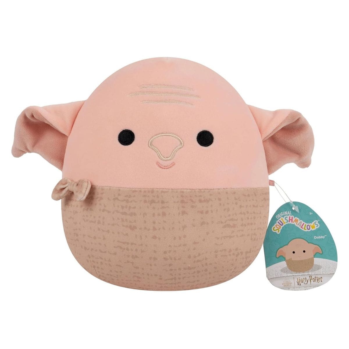 Jazwares SQWB00012 - Squishmallows - Harry Potter - Wizarding World - Dobby 20 cm, Kissen - Bild 1