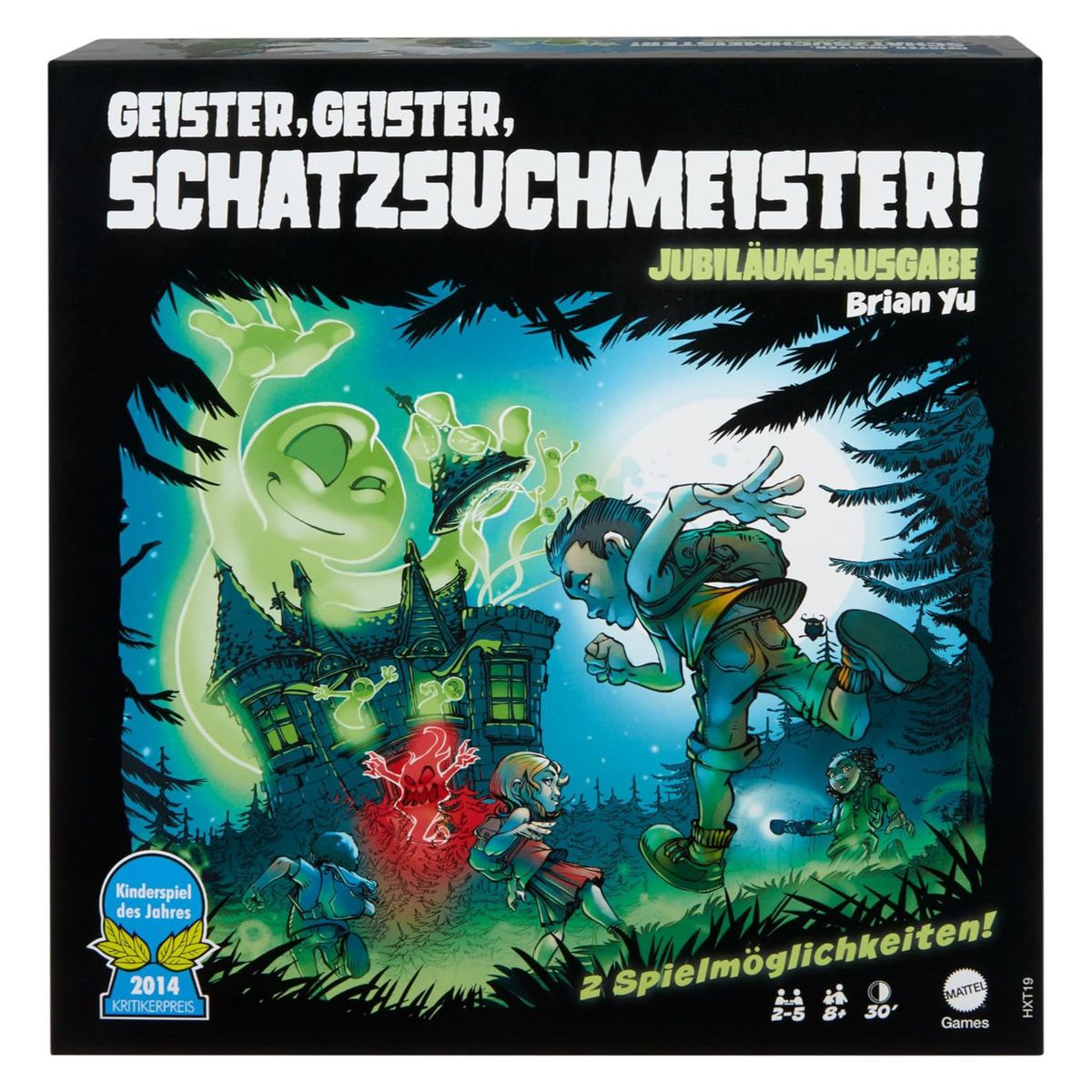 Mattel HXT19 - Mattel Games - Geister, Geister, Schatzsuchmeister!, Jubil&auml;umsausgabe - Bild 1