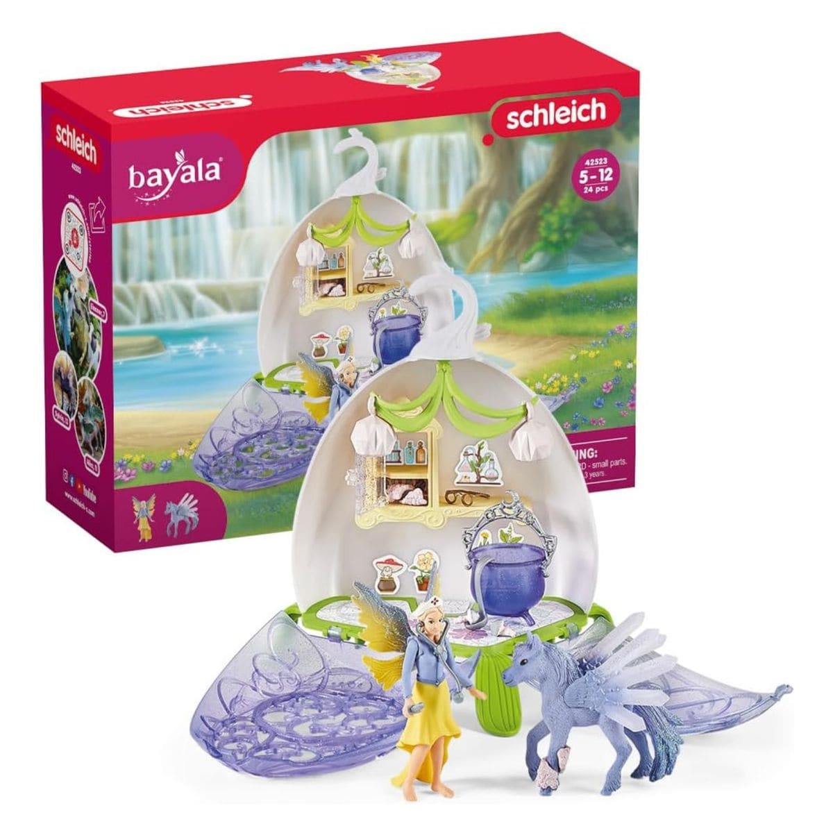 Schleich 42523-1 - Bayala - Magische Tierarzt-Bl&uuml;te, Spielset - Bild 1
