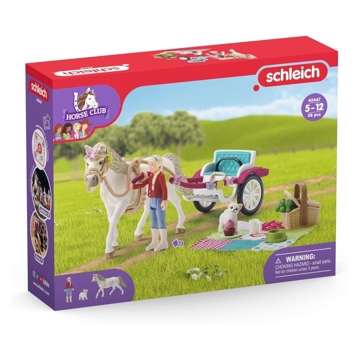 Schleich 42467-1 - Horse Club - Kutsche f&uuml;r Pferdeschow - Bild 1