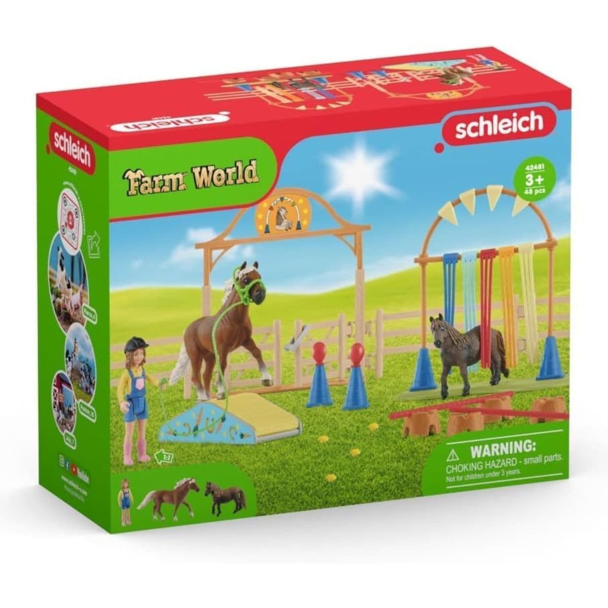Schleich 42481-1 - Farm World - Pony Agility Training - Bild 1