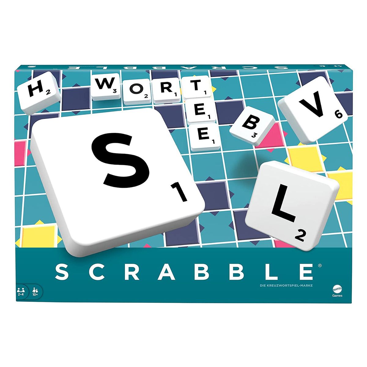 Mattel Y9598 - Scrabble - Original, Gesellschaftsspiel - Bild 1