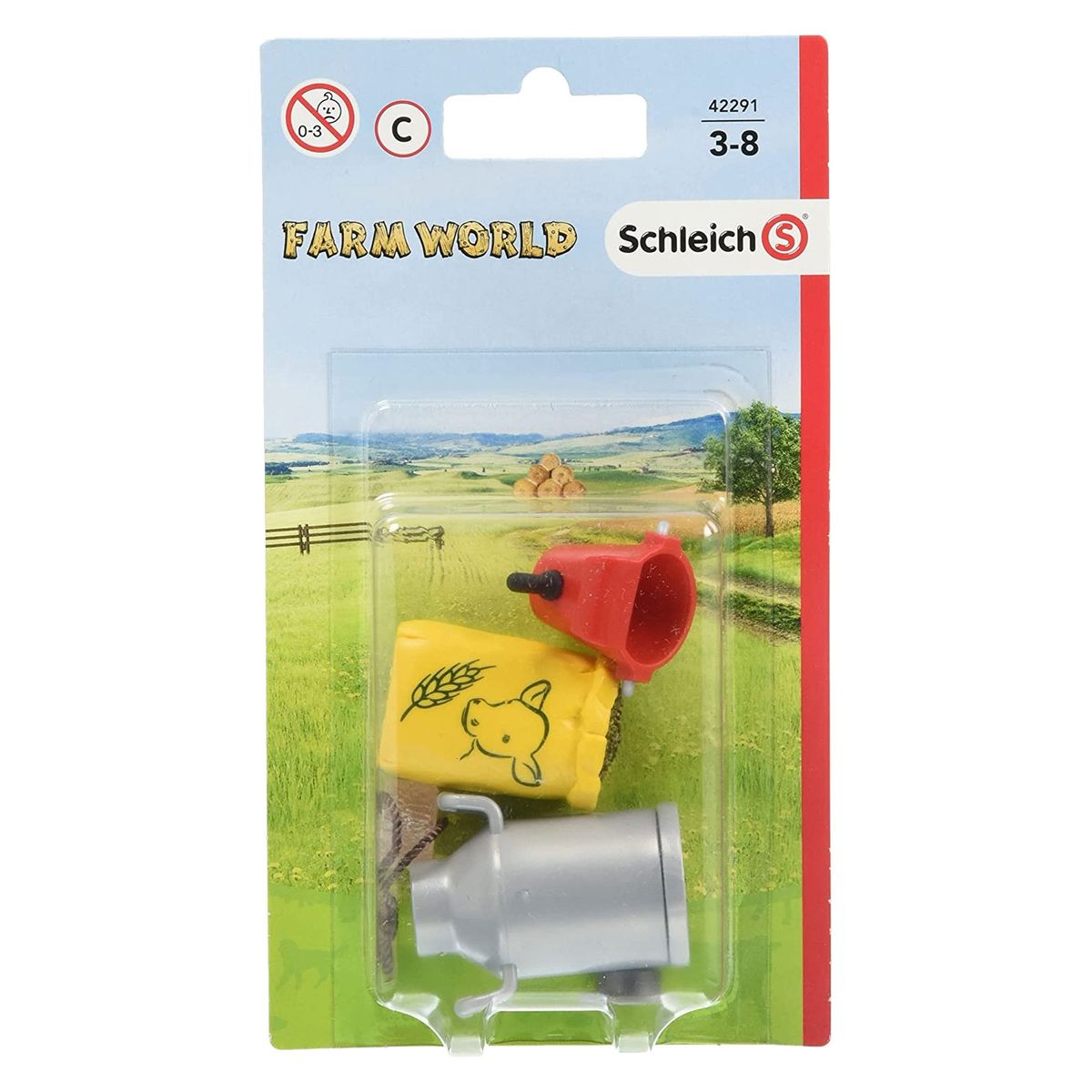 Schleich 42291 - Farm World - Futter f&uuml;r Kuh und K&auml;lbchen - Bild 1