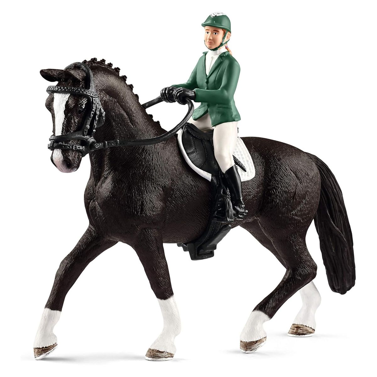 Schleich 42358 - Horse Club - Springreiterin mit Hannoveraner Pferd - Bild 1