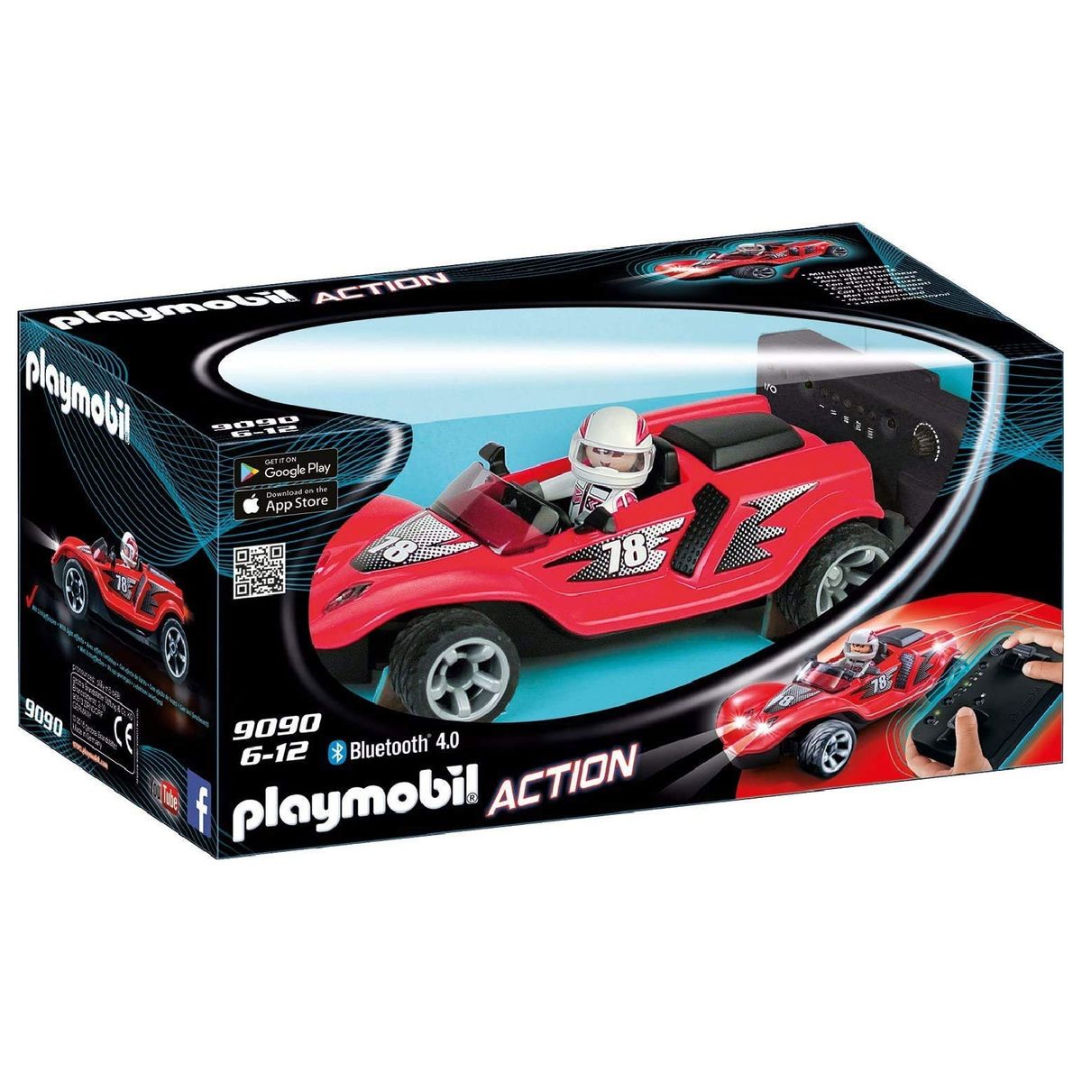PLAYMOBIL&reg; 9090 - Action - RC-Rocket-Racer, RC Car, mit Beleuchtung, Ferngesteuertes Auto - Bild 1