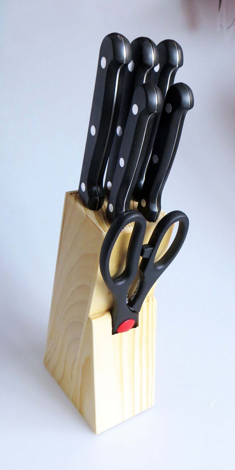 6tlg. Messer-Set mit Messerblock | 04047125112399