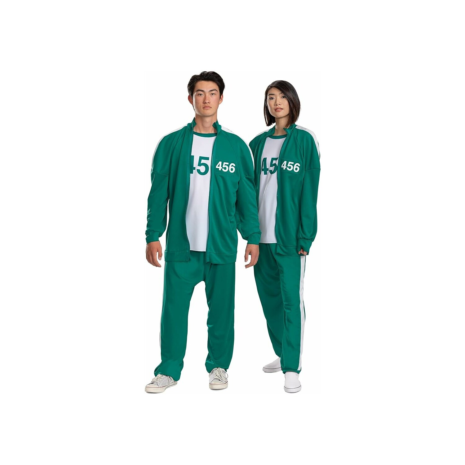 Squid Game Spieler 456 Kost&uuml;m, Trainingsanzug mit Jacke - Bild 1