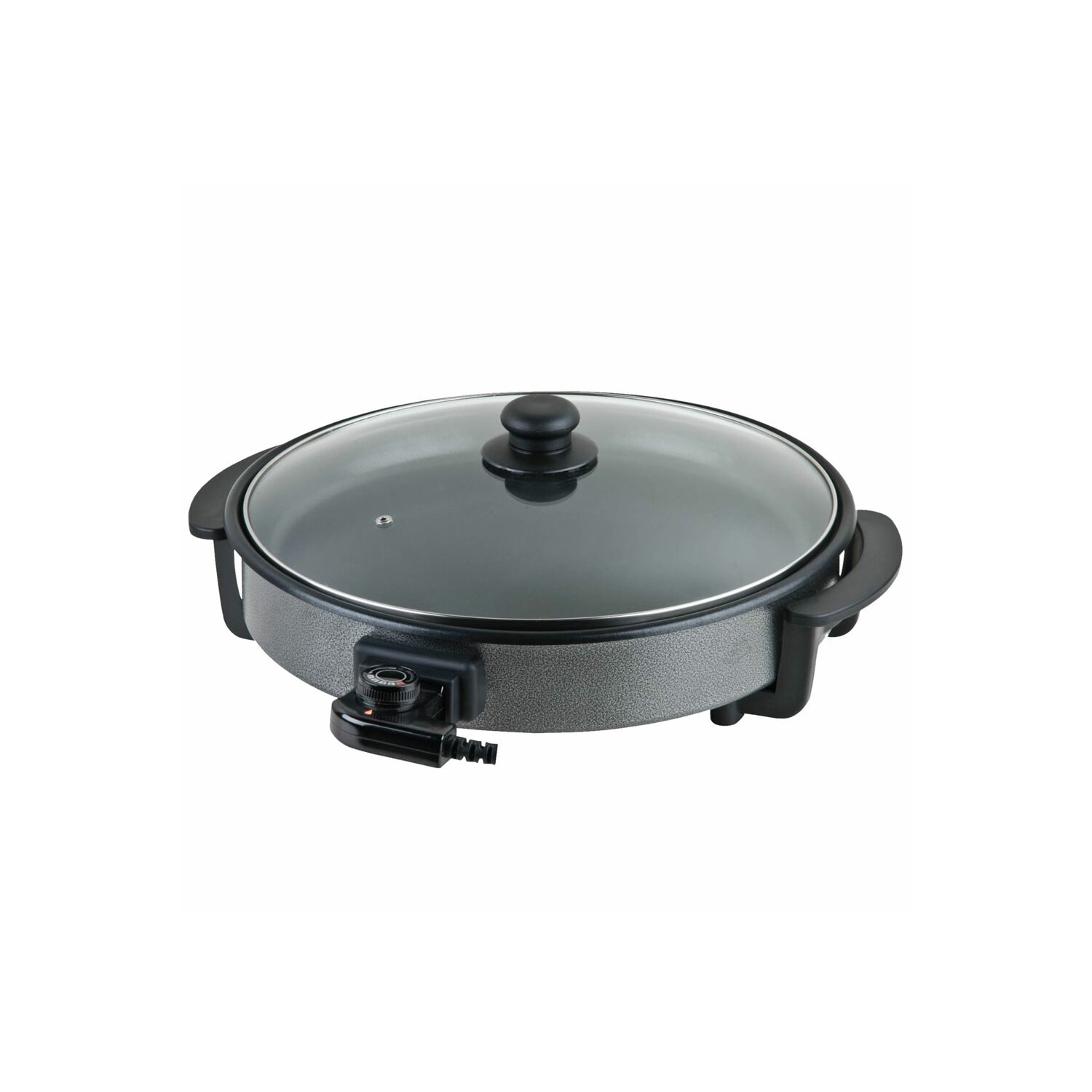 Sch&auml;fer Pizza Pan Pfanne &Oslash;40/4,0cm 1350W Multifunktionspfanne Grillpfanne Antihaftbeschichtet - Bild 1