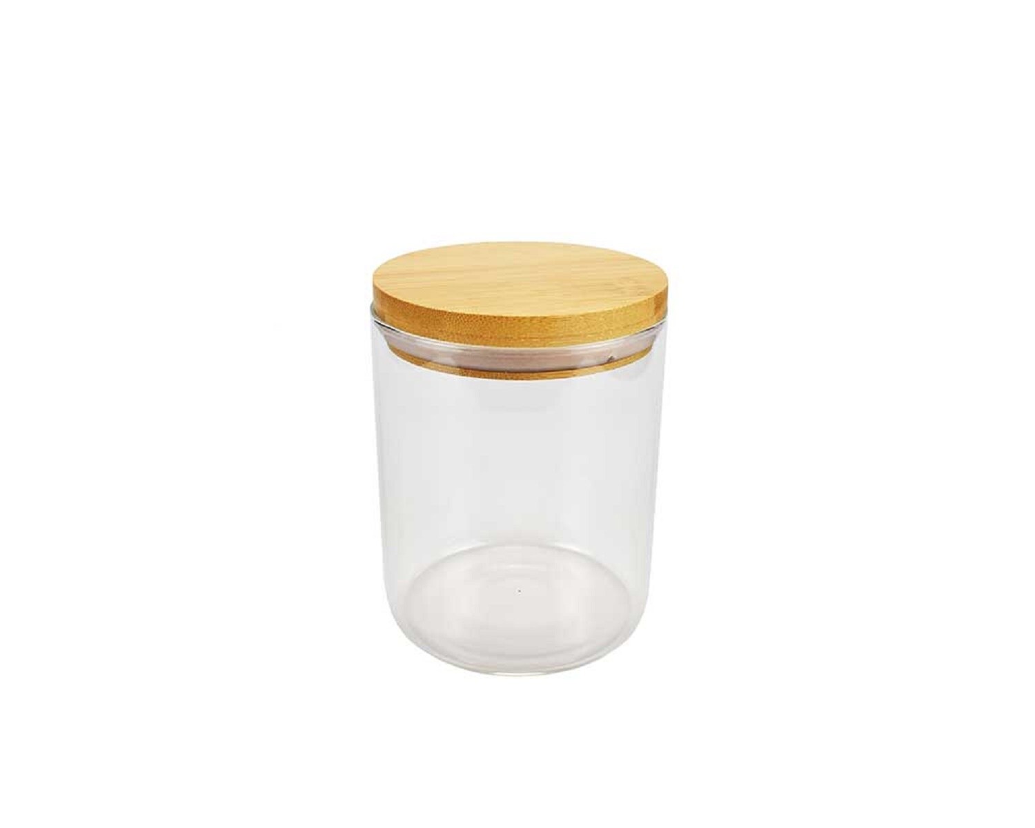 Aufbewahrungsglas Vorratsglas  mit Holzdeckel - Bild 1