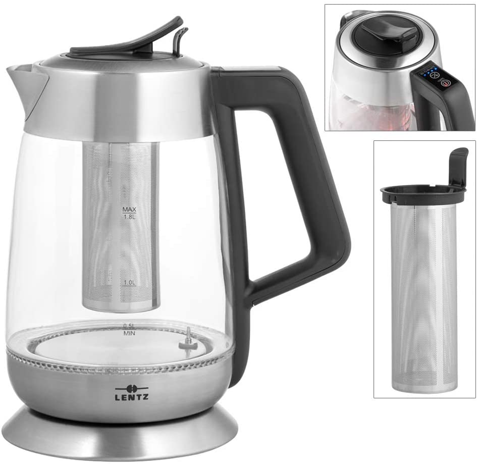 Wasserkocher Edelstahl 1,8L - Bild 1