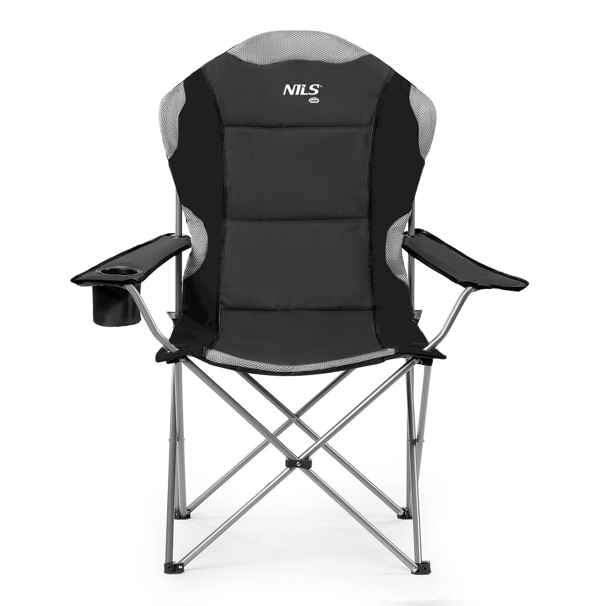 NILS NC3080 Campingstuhl &ndash; Klappbarer Outdoor-Stuhl Angelstuhl mit Tra - Bild 1